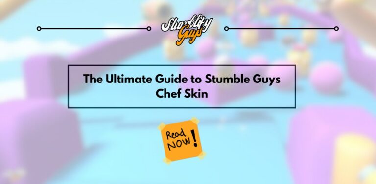 The Ultimate Guide to Stumble Guys Chef Skin