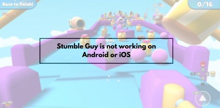 Stumble Guys is not working on Android or iOS